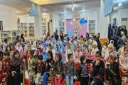 حضور بیش از ۱۰۰ کودک در جشن کتاب در بیرجند