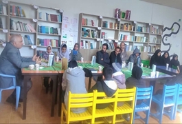 دیدار شاعران نوجوان خوسف با سید حبیب نظاری