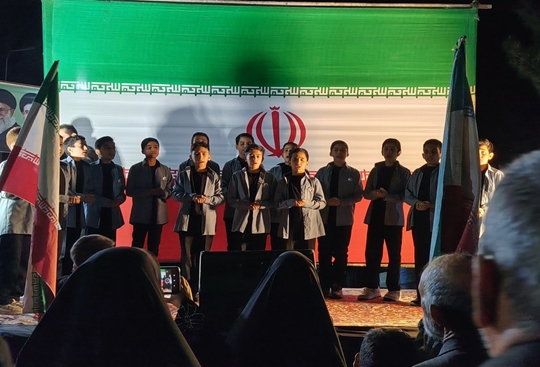 در زنگ آخر پرواز، کودکان و نوجوانان بیرجندی به یاد دوستان شهید مینابی خود از درس شهادت گفتند